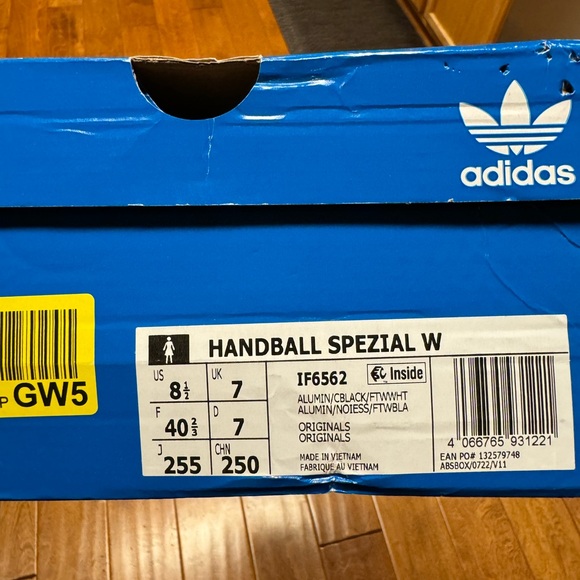 🧴 Adidas Handball Spezial Alumina Black 8.5 RARE - Picture 6 of 6